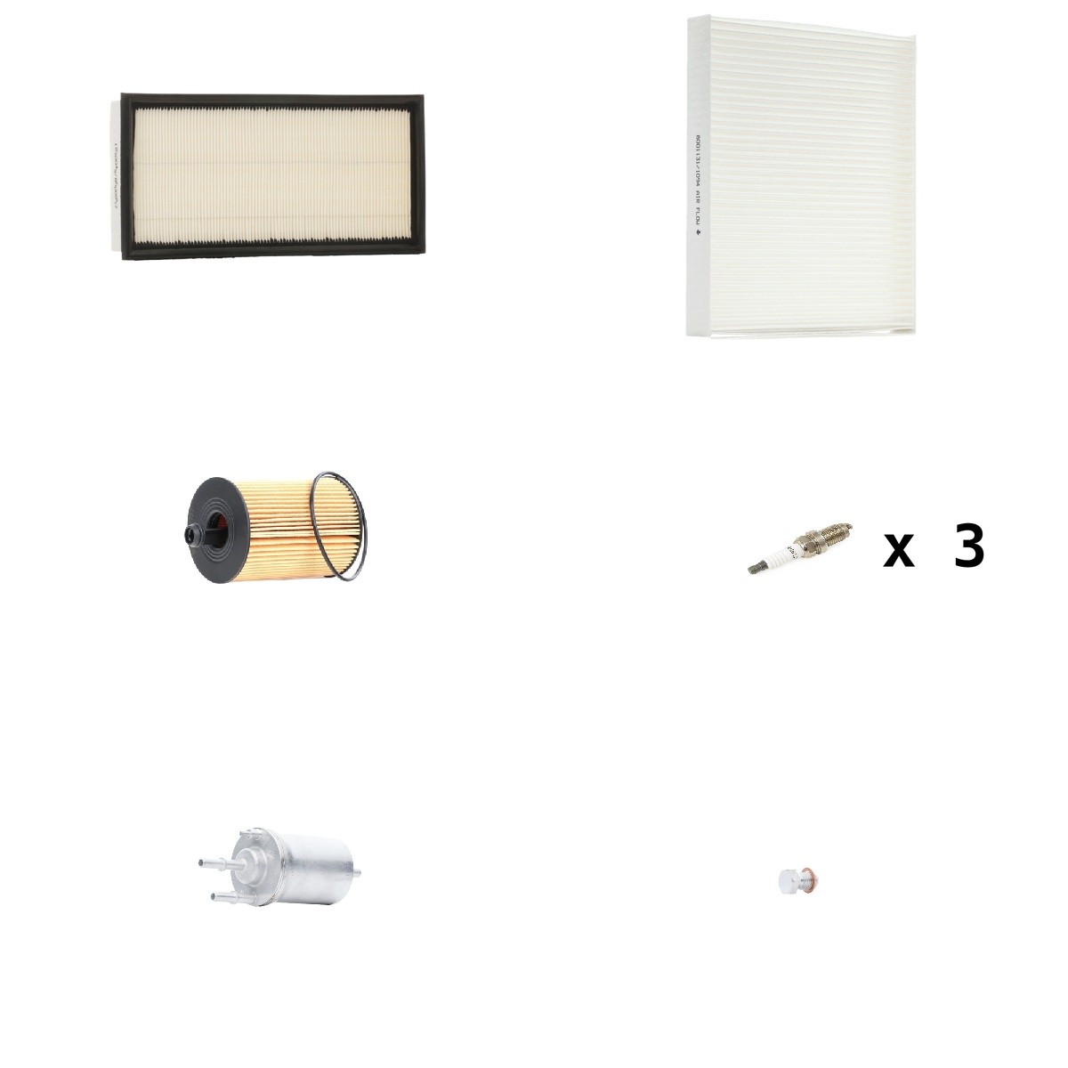 RIDEX 4682P8292: Osade komplekt, inspektsioon