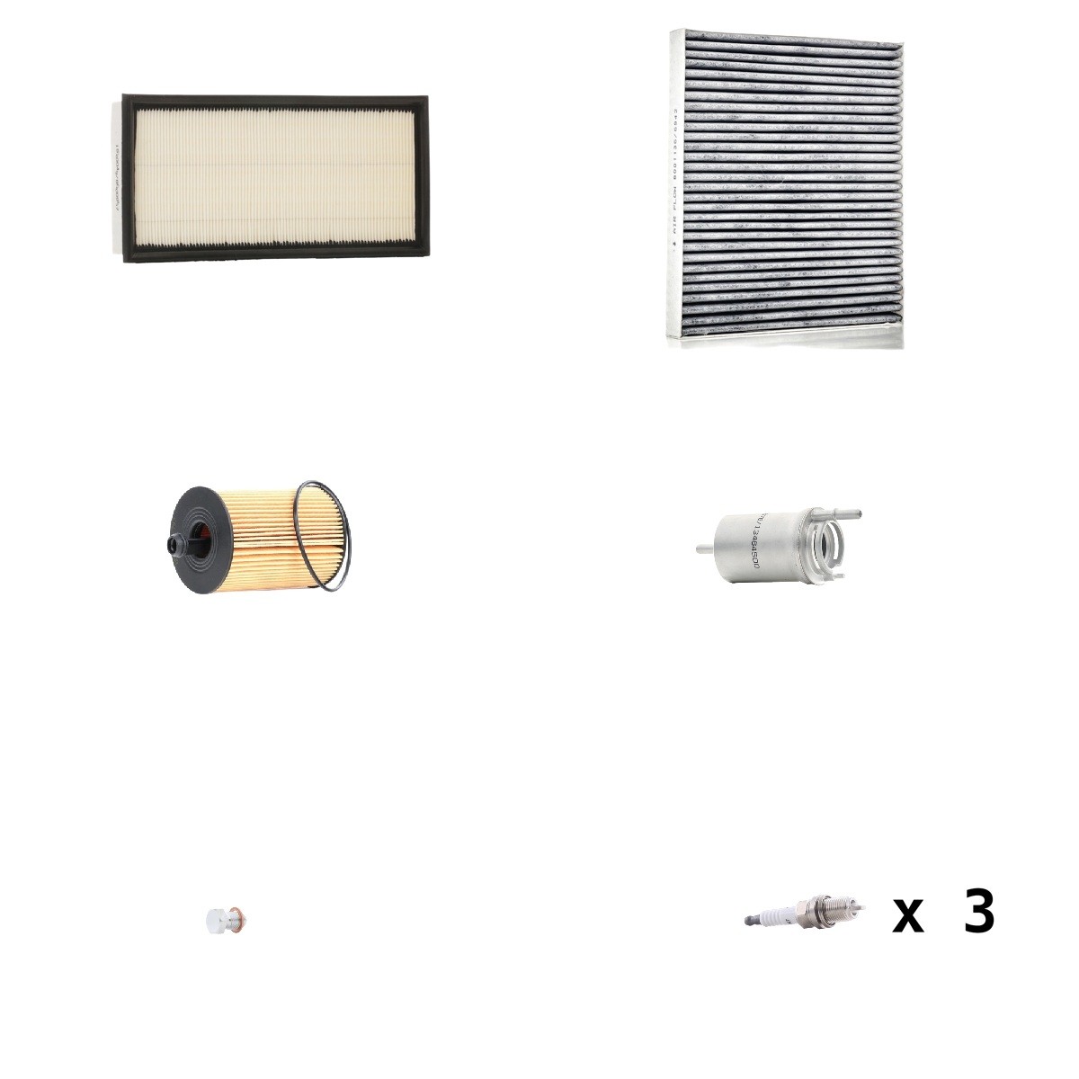 RIDEX 4682P8344: Onderhoudspakket