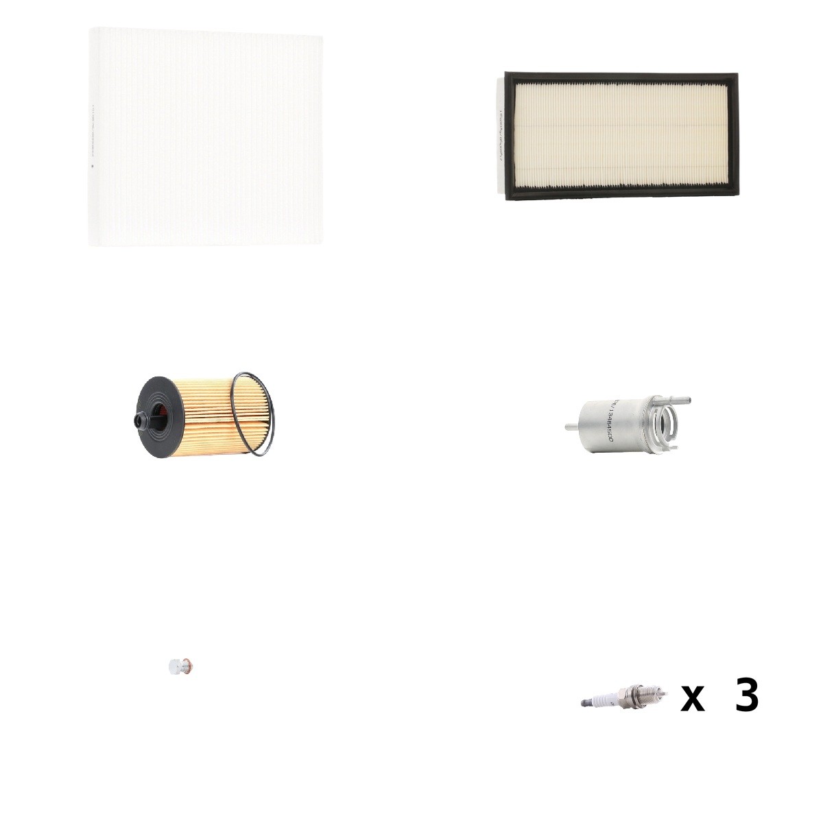 RIDEX 4682P8456: Onderhoudspakket