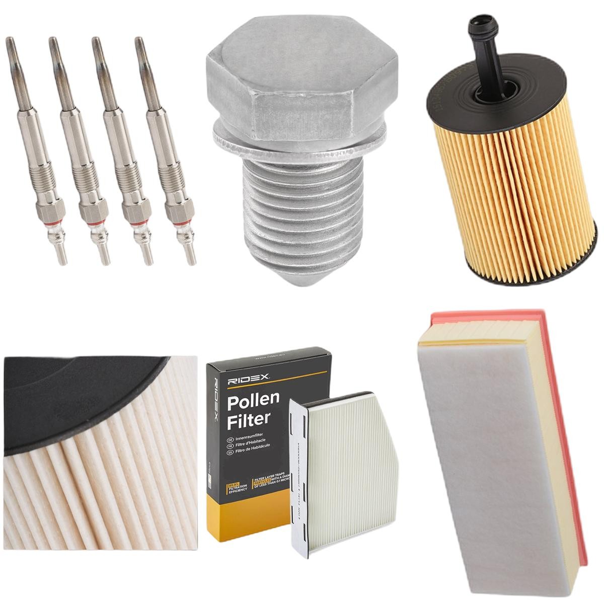 RIDEX 4682P8581: Osasarja, huoltotarkastus