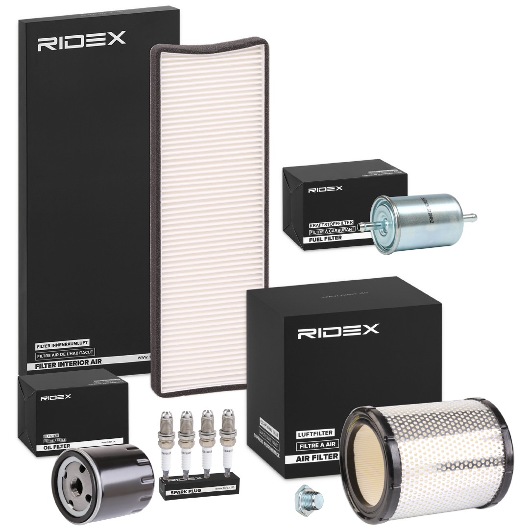 RIDEX 4682P9575: Osade komplekt, inspektsioon