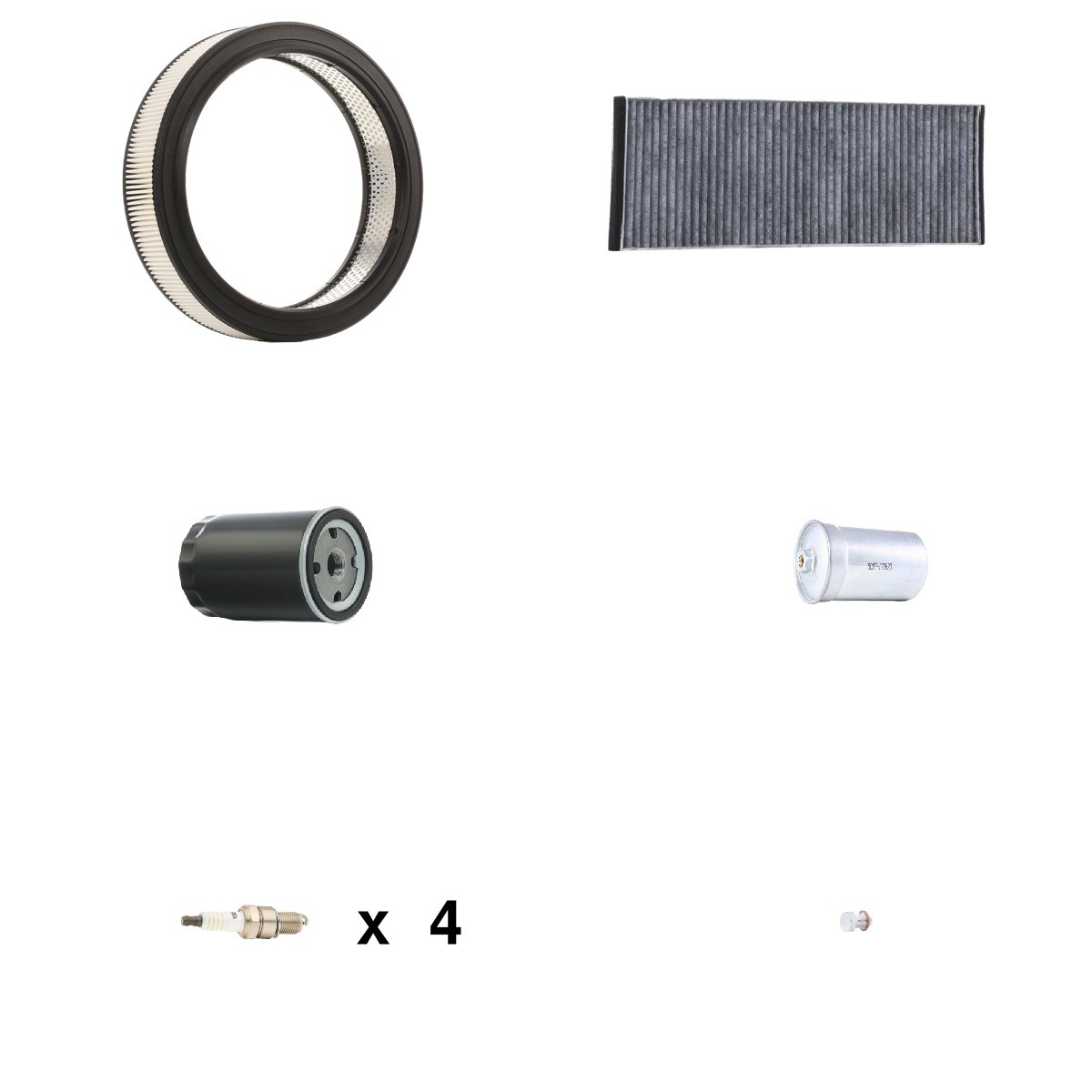 RIDEX 4682P9958: Kit tagliando