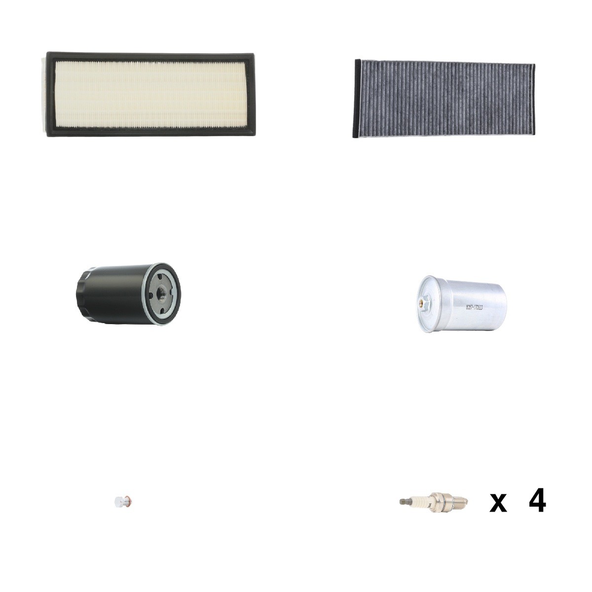 RIDEX 4682P10148: Osade komplekt, inspektsioon