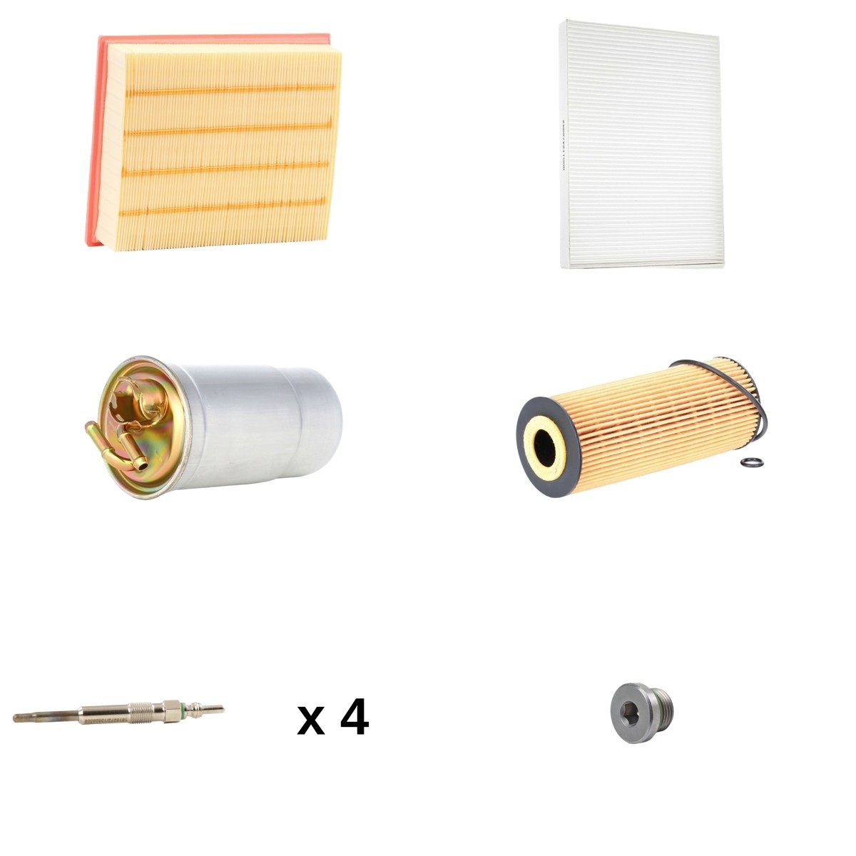 RIDEX 4682P10266: Onderhoudspakket