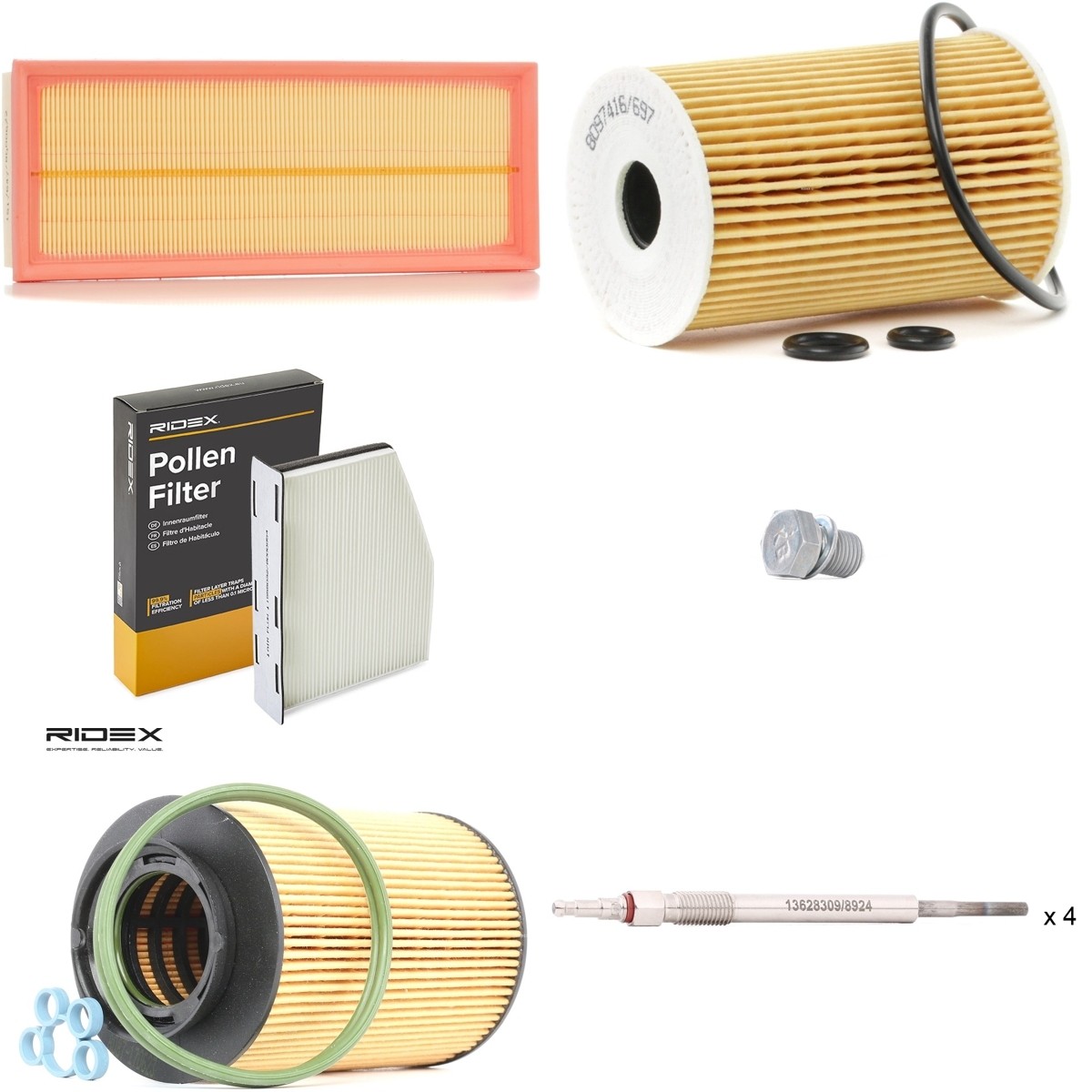 RIDEX 4682P10898: Alkarséz készlet, felülvizsgálat