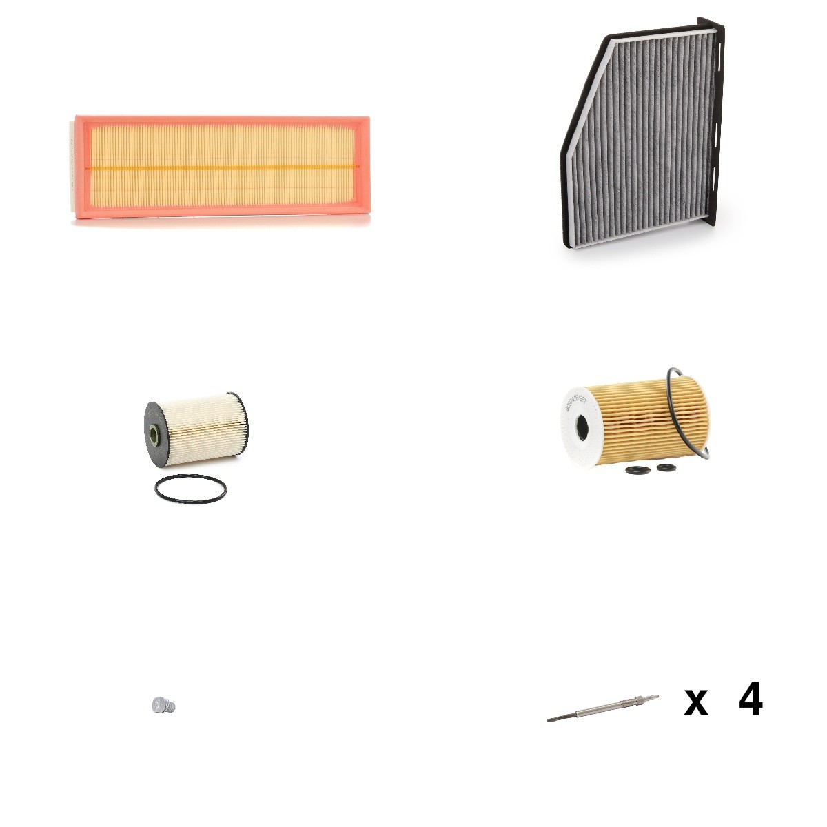 RIDEX 4682P10950: Onderhoudspakket