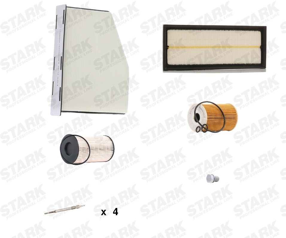 STARK SKPSM-45711084: Alkarséz készlet, felülvizsgálat