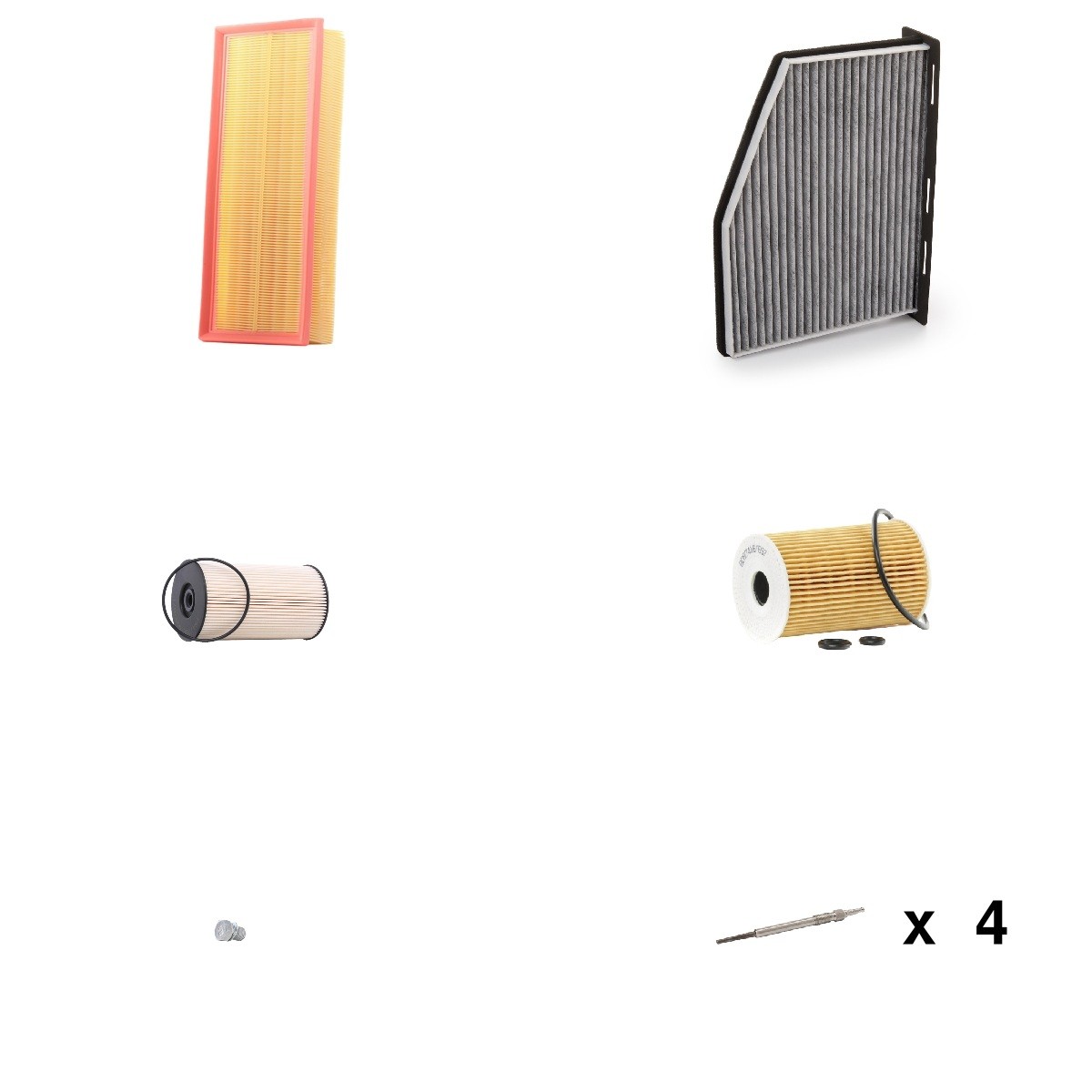 RIDEX 4682P11126: Detaļu komplekts, Tehniskā apkope