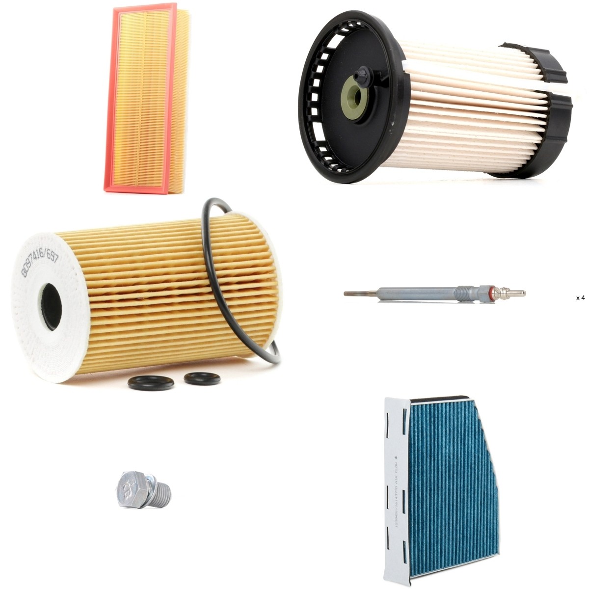 RIDEX 4682P11210: Kit de servicio