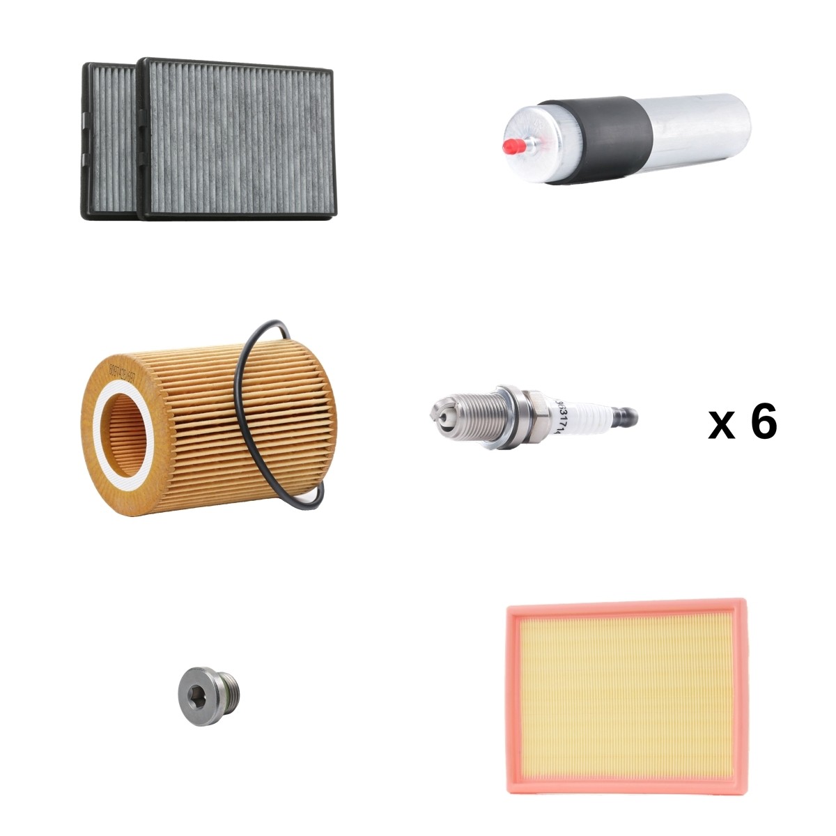 RIDEX 4682P11416: Kit tagliando