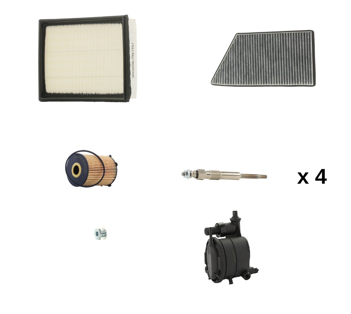 RIDEX 4682P11792: Kit de service