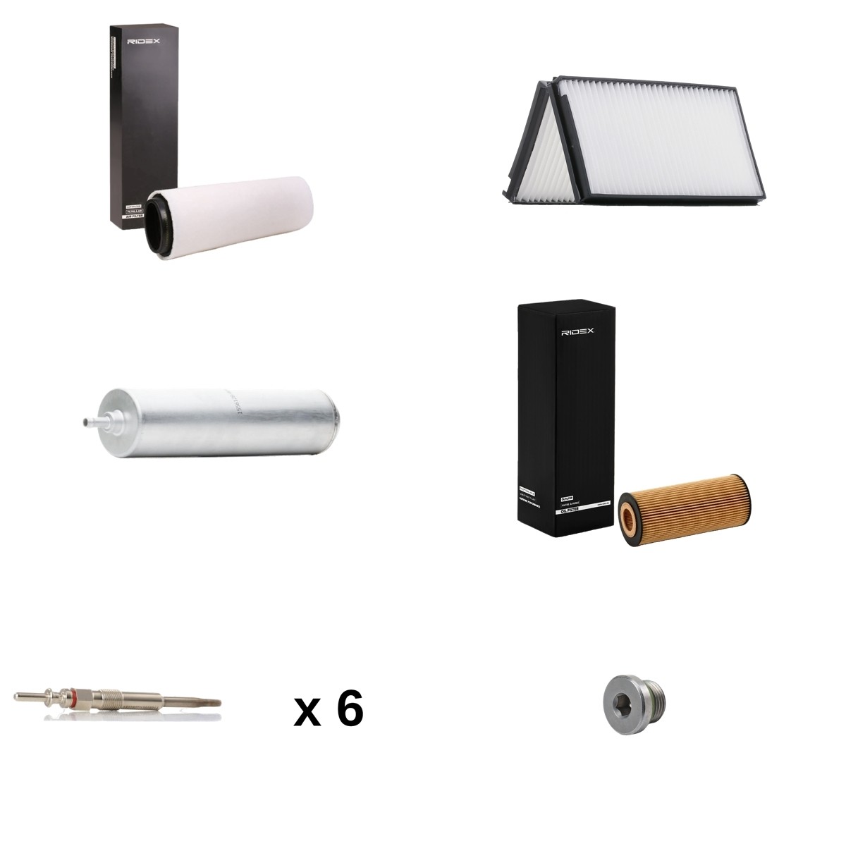 RIDEX 4682P12377: Sada dilu, inspekce