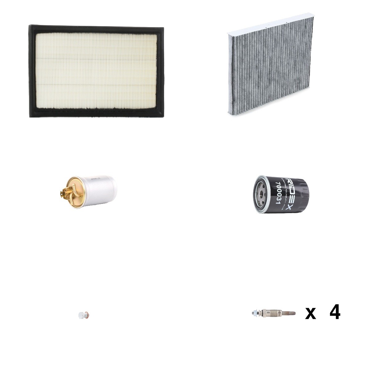 RIDEX 4682P13310: Alkarséz készlet, felülvizsgálat