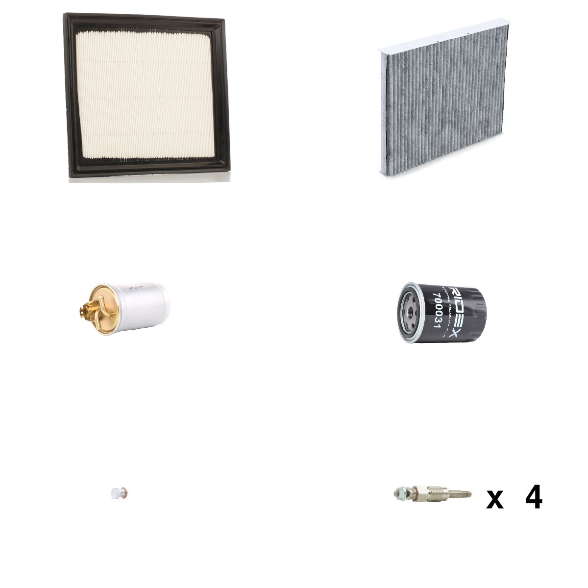 RIDEX 4682P13400: Kit de servicio