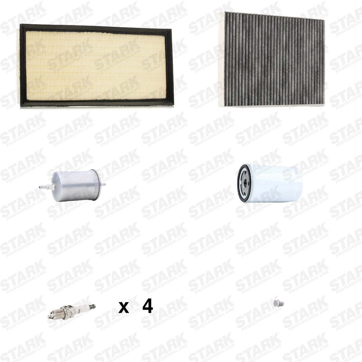 STARK SKPSM-45717192: Sada dielov, inżpekcia