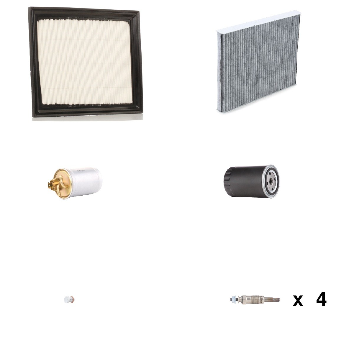 RIDEX 4682P19114: Osade komplekt, inspektsioon