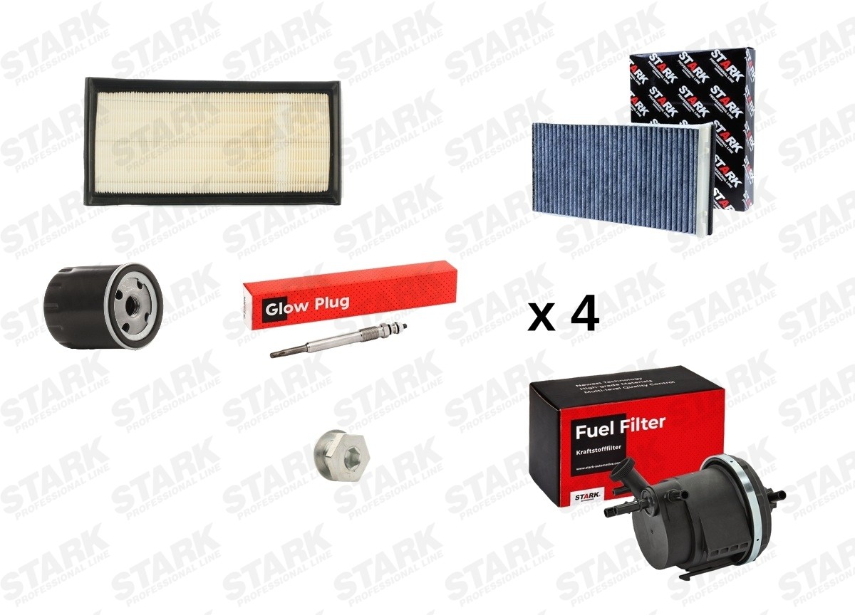 STARK SKPSM-45721929: Alkarséz készlet, felülvizsgálat