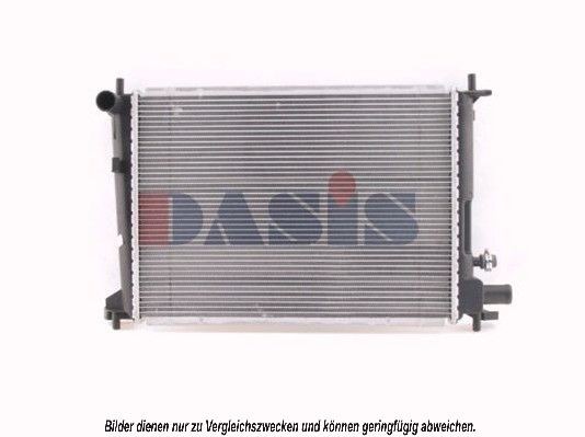 AKS DASIS 091370N: Radiateur du moteur