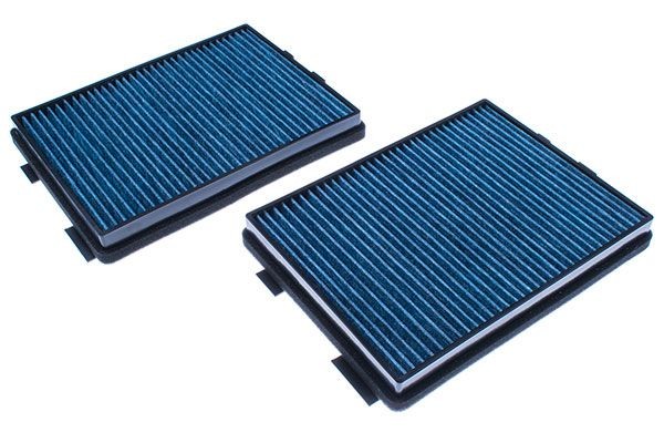 DENCKERMANN M110048A: Innenraumfilter Aktivkohlefilter, Feinstaubfilter (PM 2.5), mit antibakterieller Wirkung, mit fungizider Wirkung