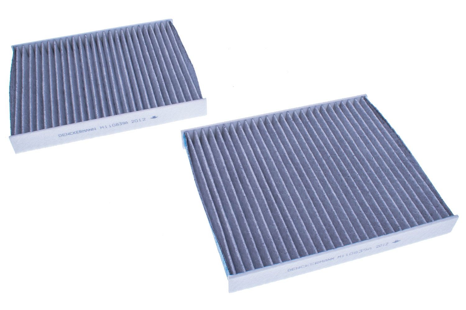 DENCKERMANN M110839A: Filtre d'habitacle Filtre à charbon actif, Filtre à poussière fine (PM 2.5), avec effet antibactérien, avec une activité antifongique