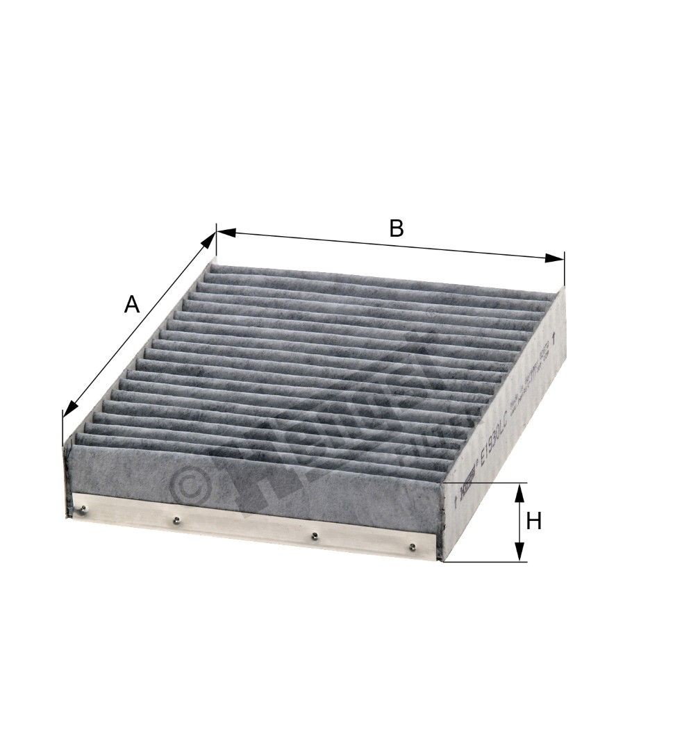 HENGST FILTER E1930LC: Pollenfilter Pollenfilter, Aktivkulfilter