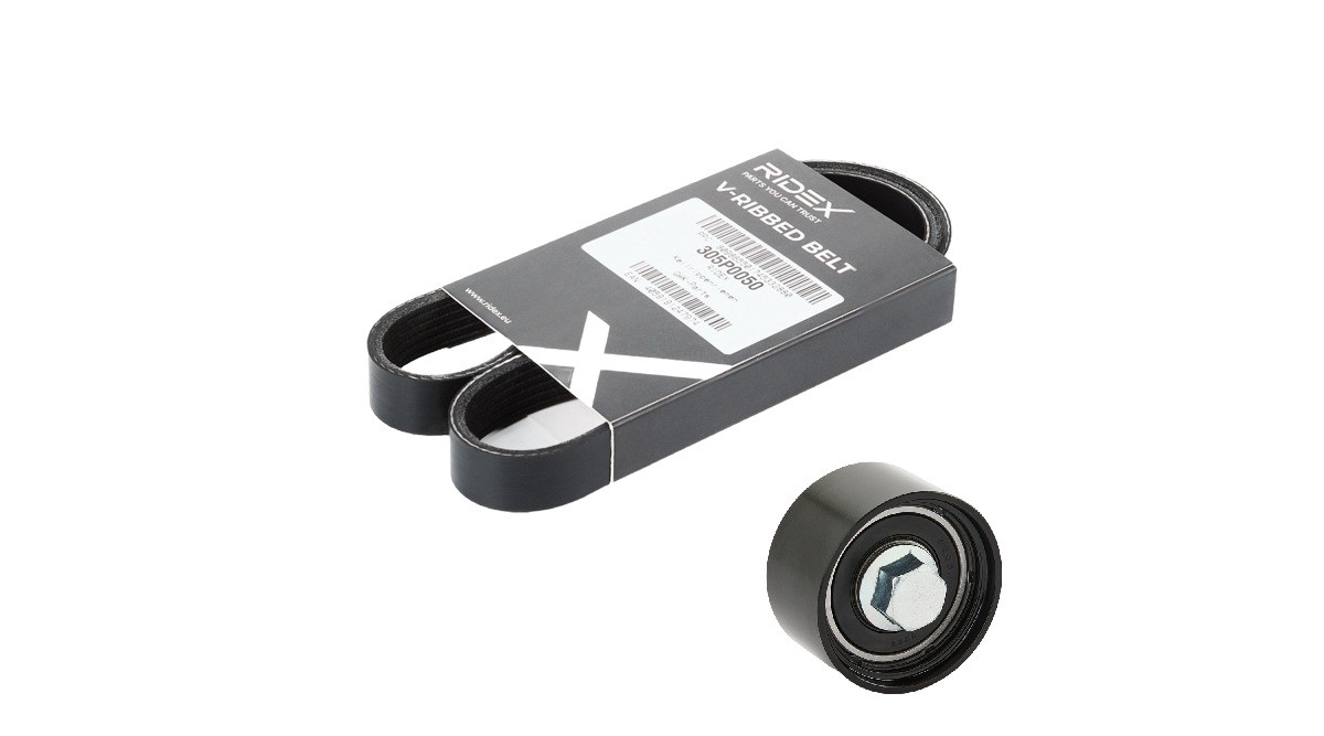 RIDEX 542R0836: Sada zebrovanych klinovych remenu