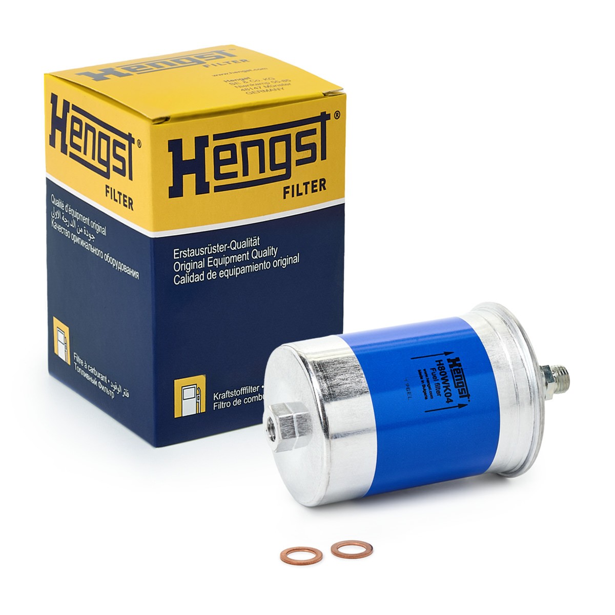 HENGST FILTER H80WK04: Горивен филтър