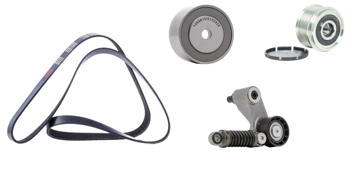 RIDEX 542R0891: Jogo de correias trapezoidais estriadas