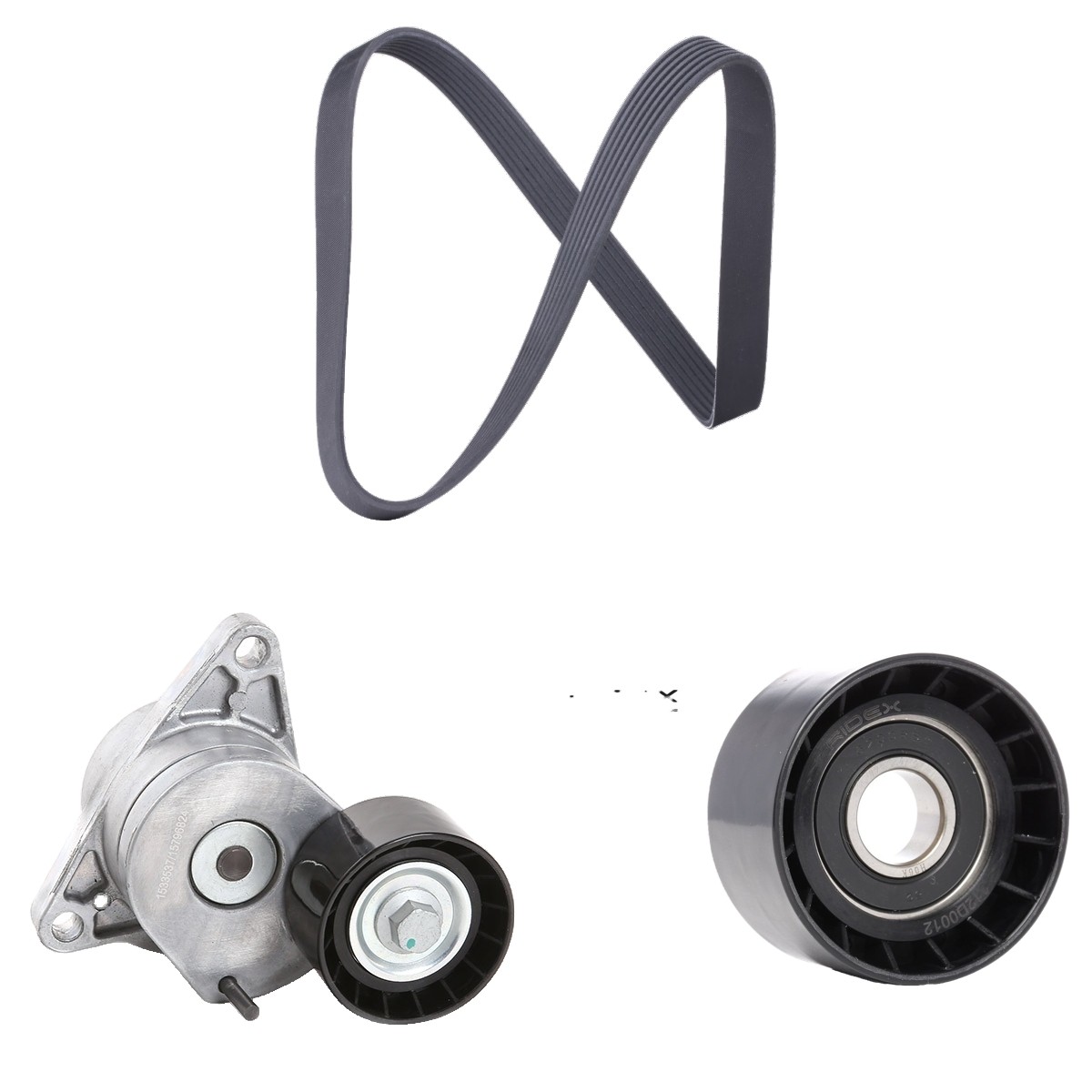 RIDEX 542R0960: Jogo de correias trapezoidais estriadas