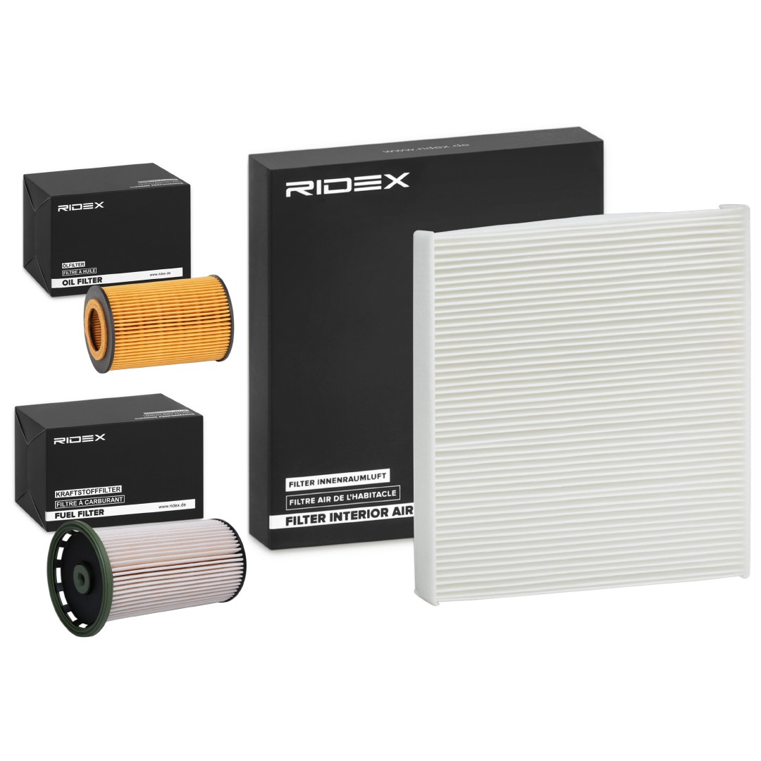 RIDEX 4055F34638: Комплект филтри