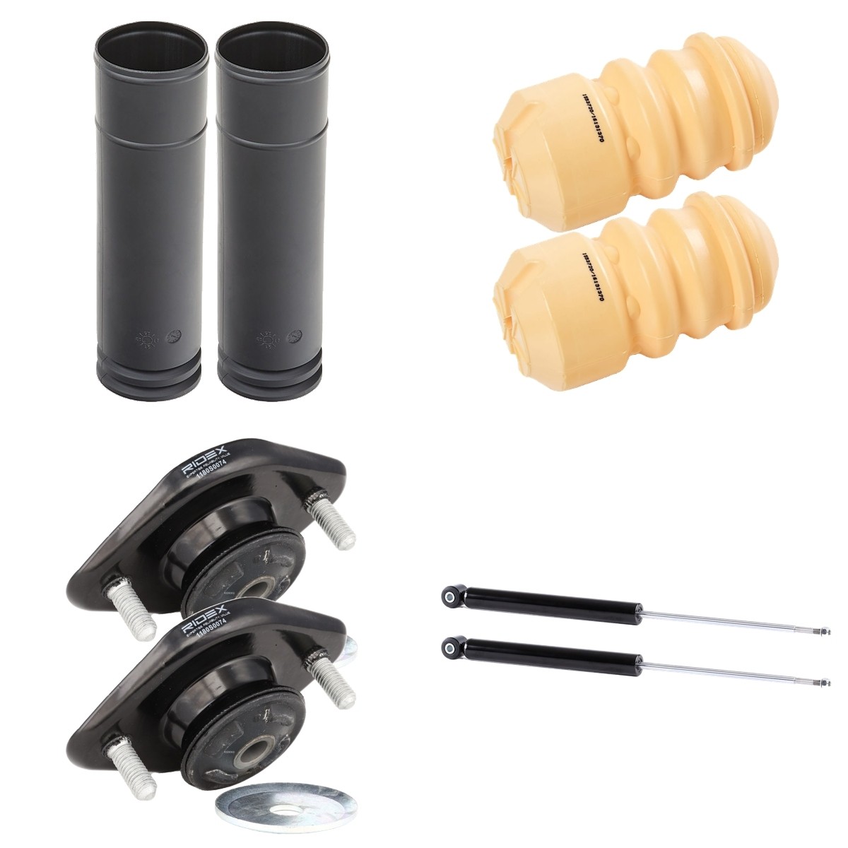 RIDEX 1185S0055: Fjærsett, støtdemper