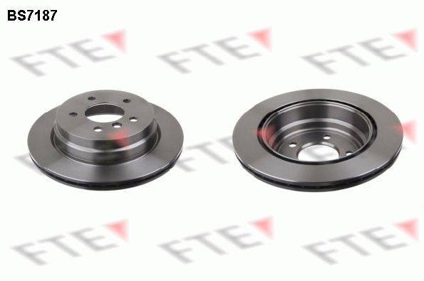 FTE 9072103: Remschijf Achteras, Ø: 300mm, Geventileerd, Ø: 300mm