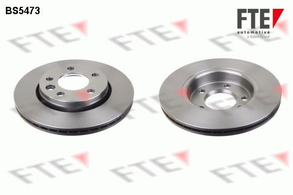 FTE 9072608: Remschijf Achteras, Ø: 294mm, Geventileerd, Ø: 294mm