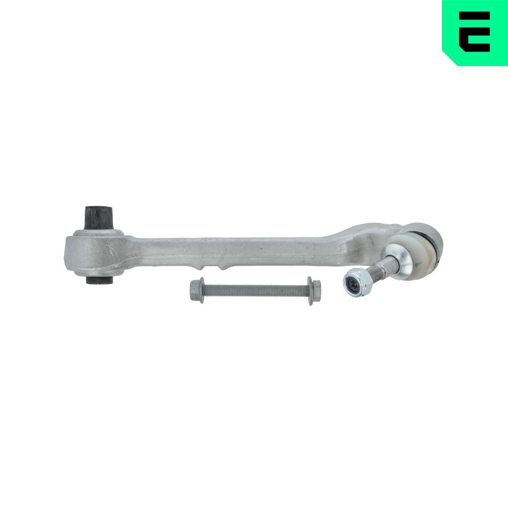 OPTIMAL G5-704S: Bras de suspension arrière, droit, inférieur, Essieu avant, Aluminium, avec rotule de suspension, avec support en caoutchouc, avec monture