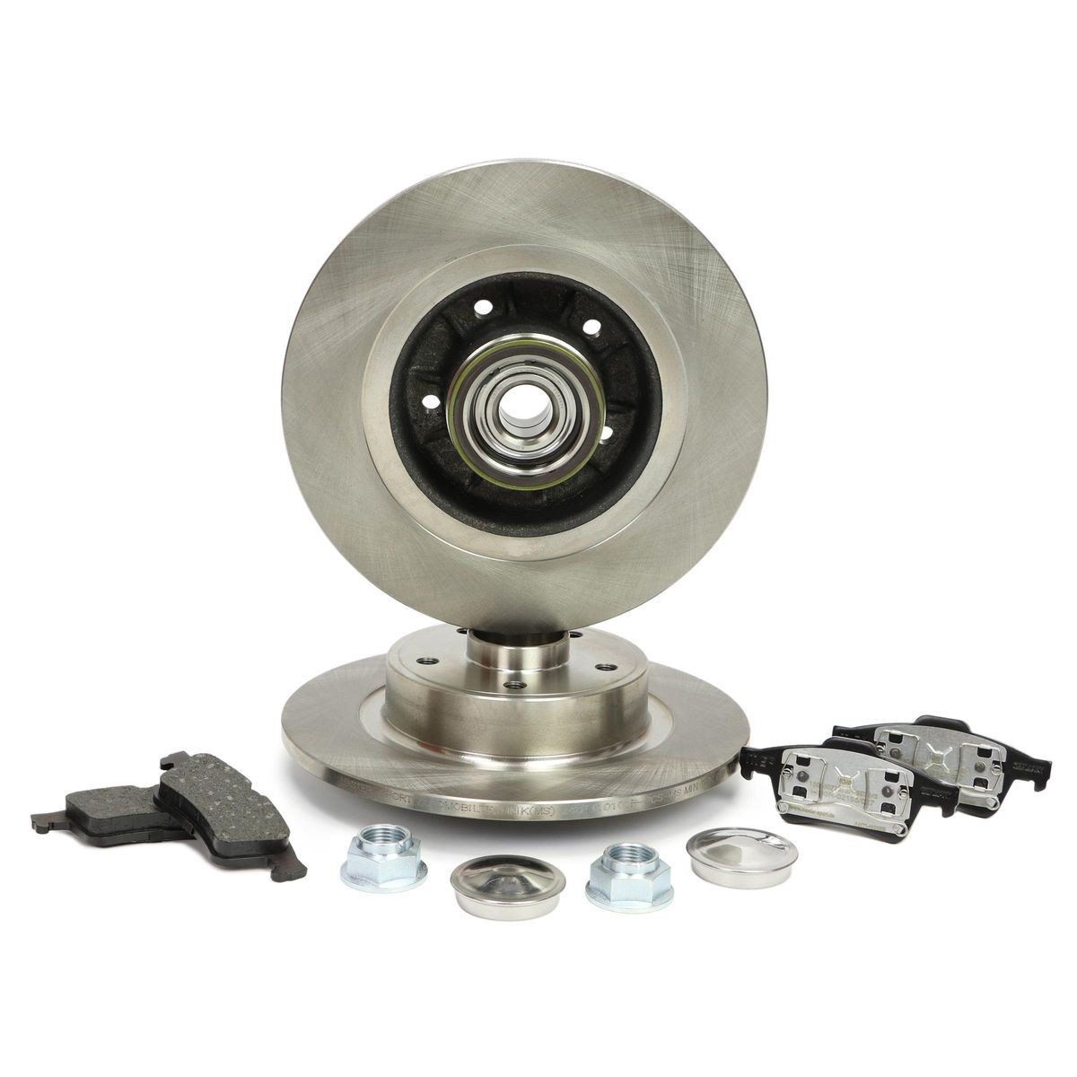 MASTER-SPORT 201101011: Bremžu komplekts, Disku bremzes Aizmugurējais tilts, Ø: 274mm, pilnīgi, ar riteņa rumbas gultni, ar ABS devēja gredzenu, ar piespiedējplāksni