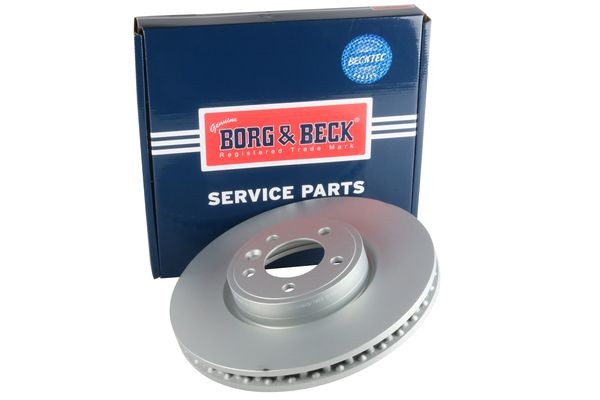 BORG & BECK BBD6243S: Remschijf Ø: 349mm, Geventileerd, Ø: 349mm, Gecoat