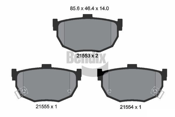 BENDIX Braking BPD1810: Bremžu kluči