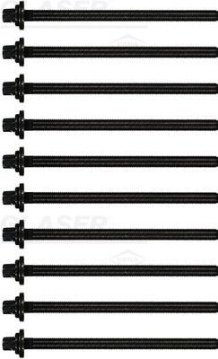 GLASER T50479-00: Zylinderkopfschraubensatz 148mm, M10