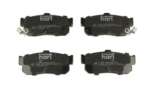 HART 215 260: Bremseklodser