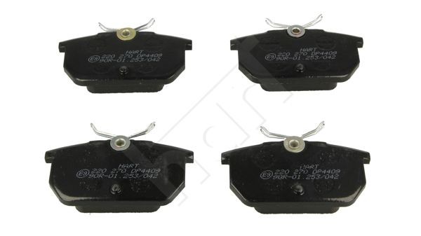 HART 220 270: Bremseklodser