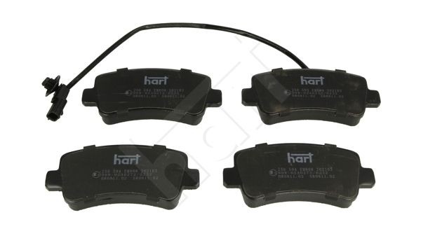 HART 250 594: Bromsbelägg PREMIUM LINE