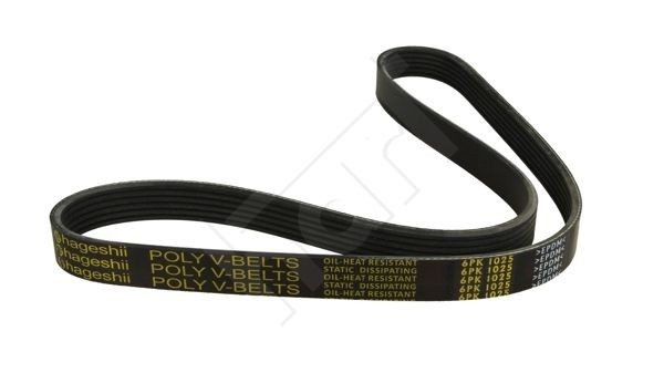 HART 334 312: Multiriem 1025mm, Ribbenaantal: 6