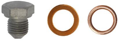 RESTAGRAF 221501: Ölablassschraube M14 x 1,50, mit Dichtungen
