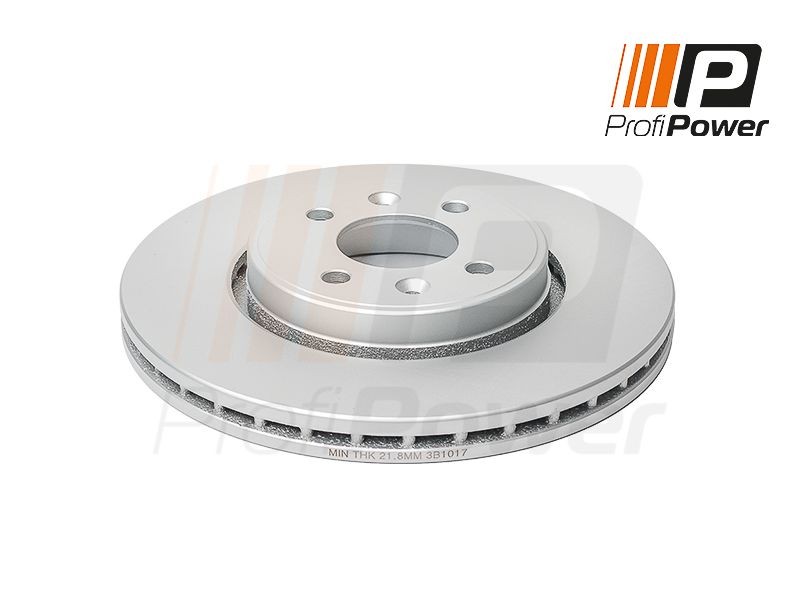 ProfiPower 3B1017: Bremsscheibe Ø: 280mm, Belüftet, Ø: 280mm, mit Schrauben