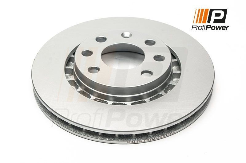 ProfiPower 3B1108: Disque de frein Ø: 256mm, ventilé, Ø: 256mm, avec vis/boulons