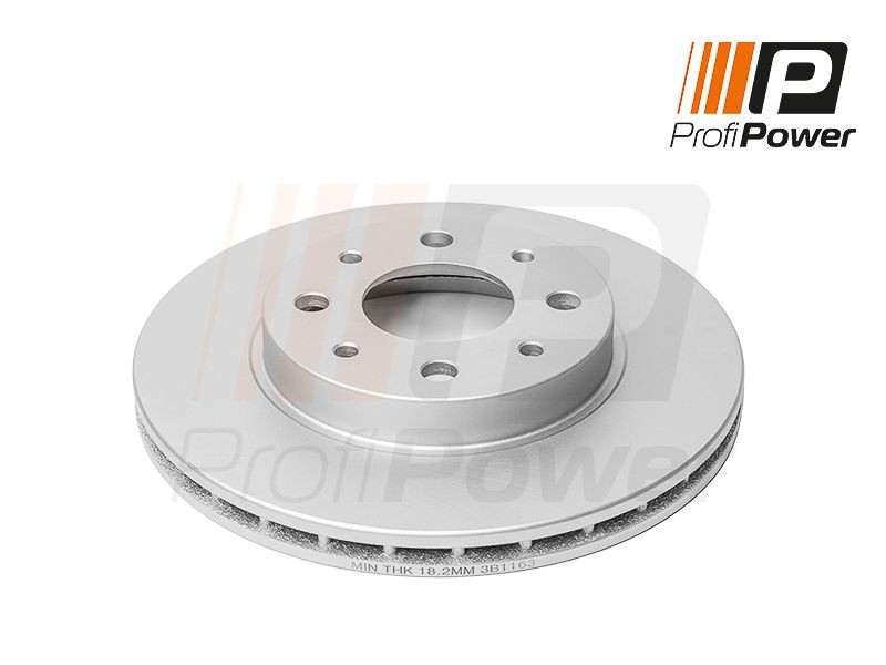 ProfiPower 3B1163: Bremžu diski Ø: 241mm, ventilējams, Ø: 241mm