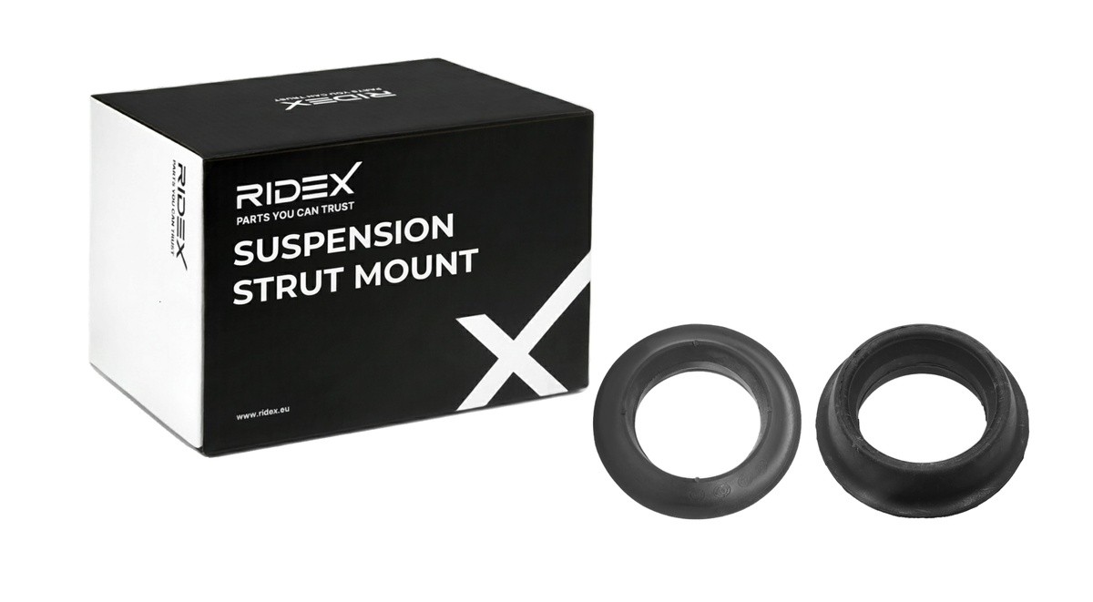 RIDEX 1180S0906: Jousijalan tukilaakeri etuakseli molemminpuoleinen, Yläpuolella, Ilman kuulalaakeria