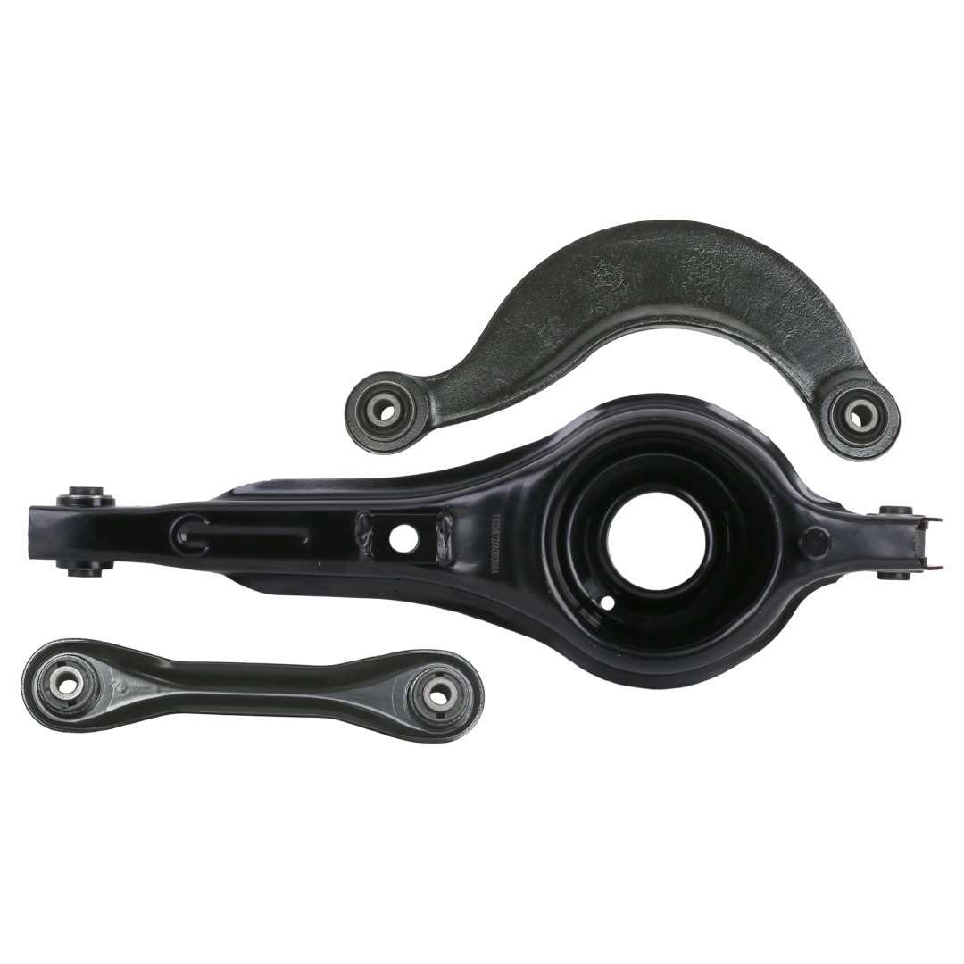 RIDEX 772S1139: Korjaussarja, poikittaistukivarsi Taka-akseli, Kumilaakerilla