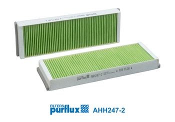 PURFLUX AHH247-2: Innenraumfilter CabinHepa+ Schwebstofffilter (HEPA)
