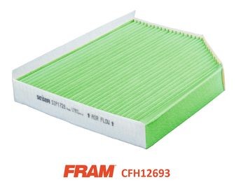 FRAM CFH12693: Interieurfilter Filter voor zwevende deeltjes (HEPA)